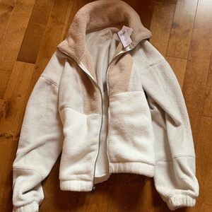 Abercrombie Sherpa Colour block jacket